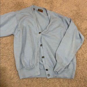Bobby Jones 100% wool button up sweater!
